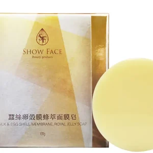 蠶絲卵殼膜蜂粹面膜皂